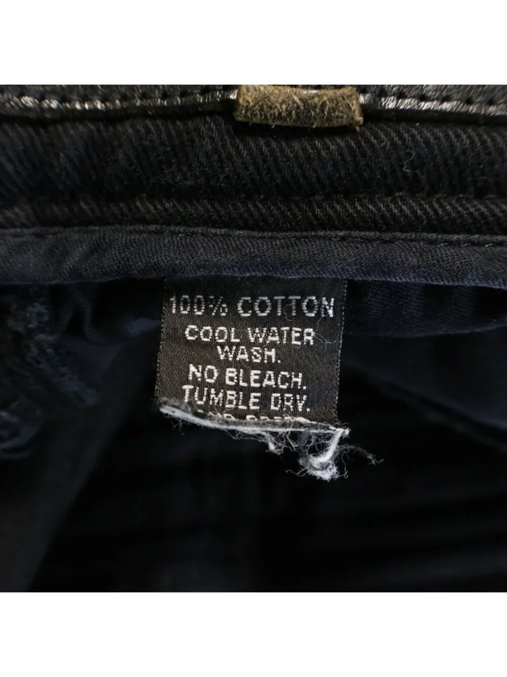 Chrome Hearts Vintage Cross Ball Button Flarenie Denim Pants Black
